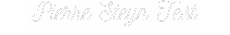 DIY Neon Sign Pierre Steyn ...