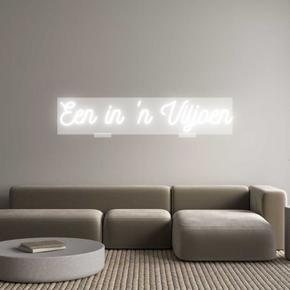 DIY Neon Sign Een in 'n Vil...